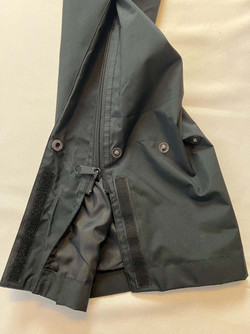 FJ  FootJoy DryJoys Black Hydro Lite Windbreaker Rain Outdoor Golf Pants - Picture 7 of 16